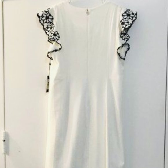 TOMMY HILFIGER Scuba Sheath Crepe Dress - Picture 3 of 8